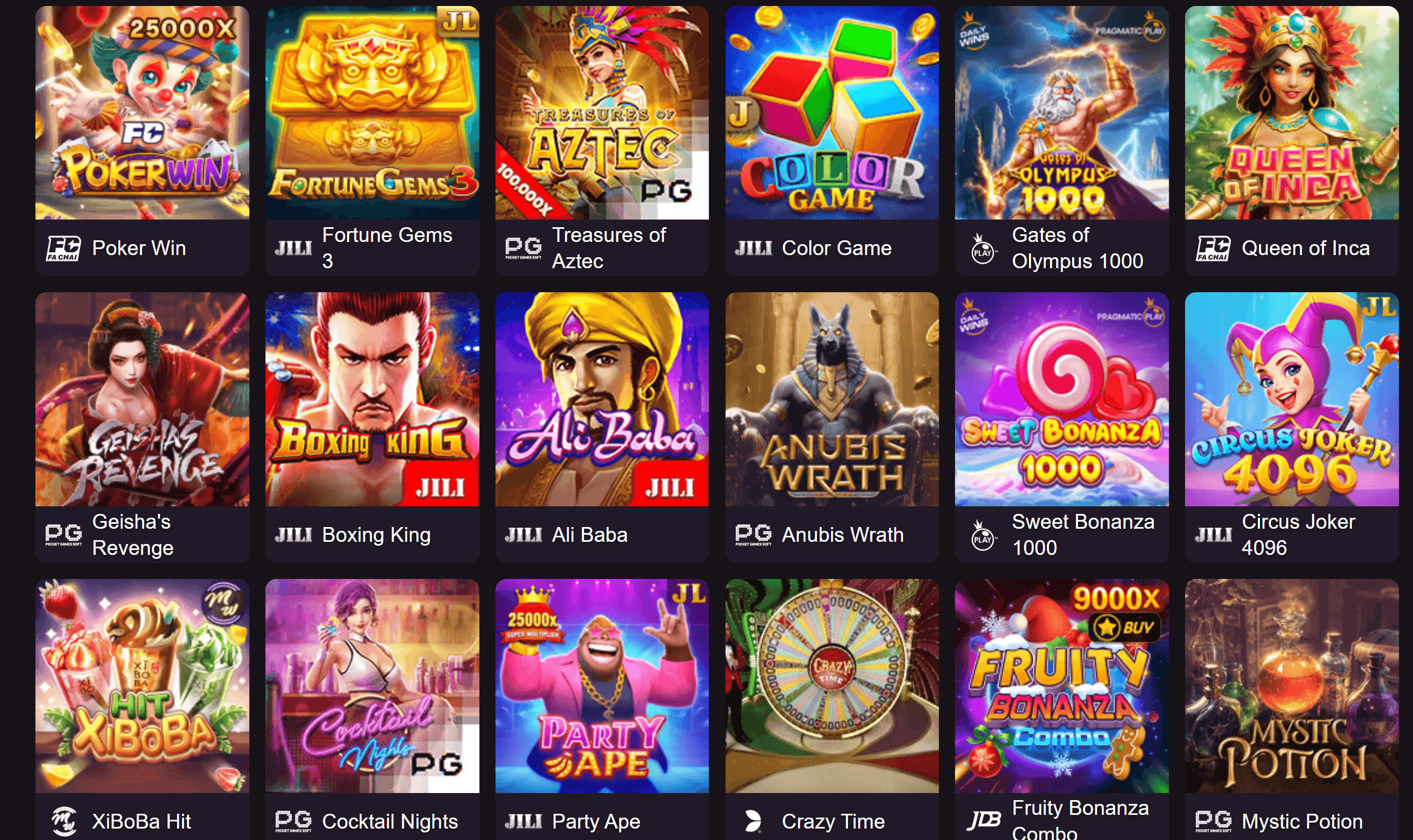 Phil888 games lobby review