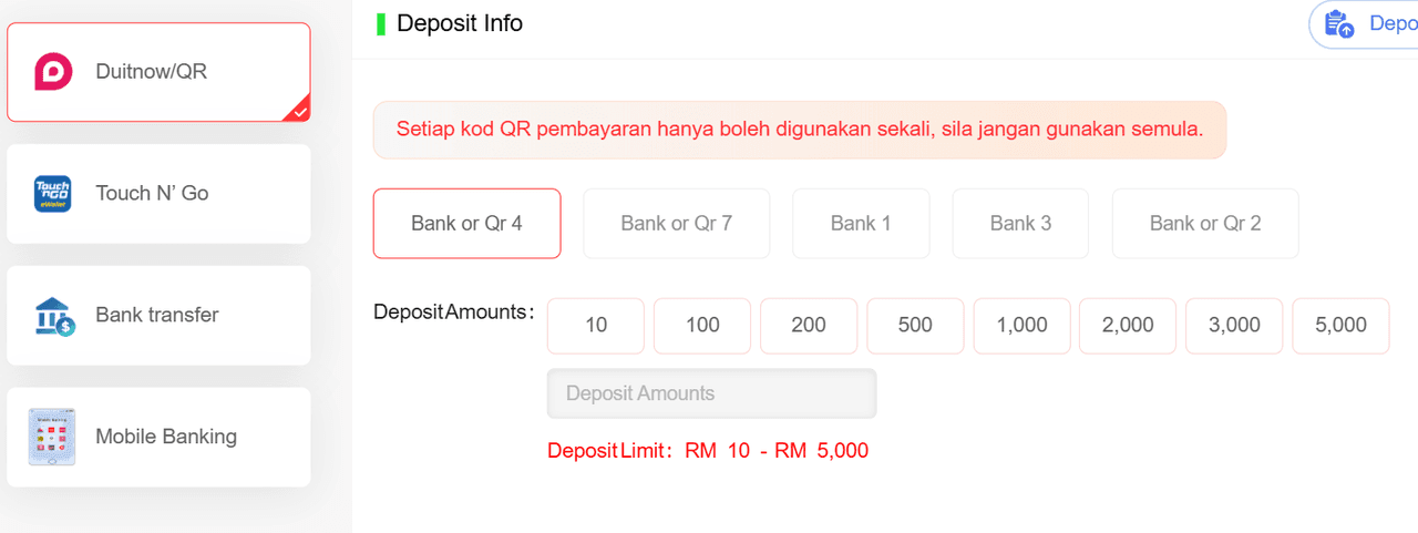 Kaedah Pembayaran 16KWIN