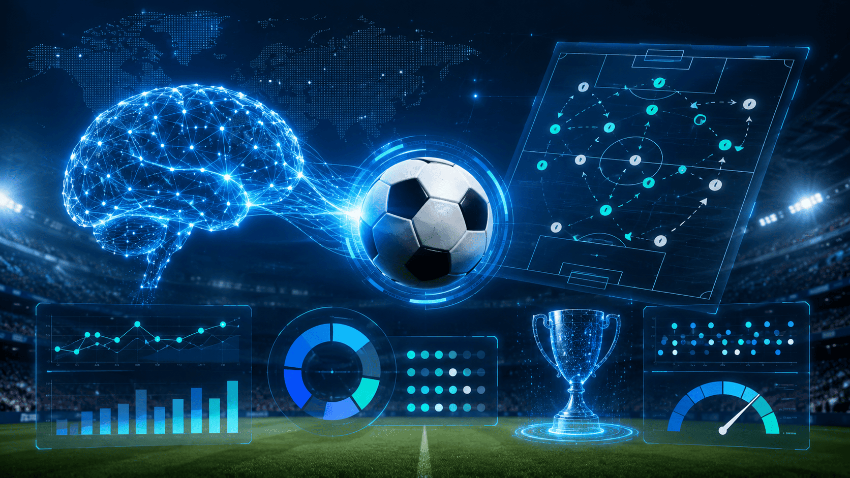 AI soccer predictions explained with machine learning model odds and World Cup forecasts