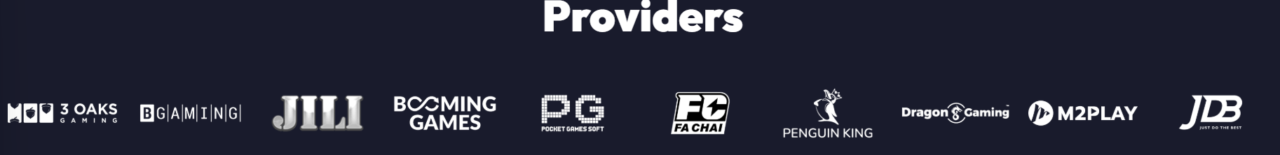 Spinly review game providers and studio lineup